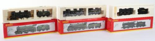 Four boxed Hornby Super Detail 00 gauge locomotives