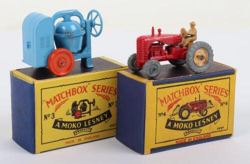 Two Matchbox Moko Lesney Regular Wheel models