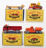 Four Matchbox Moko Lesney Regular Wheel models