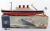 Arnold (German) Tinplate Three Funnel Ocean Liner - 2