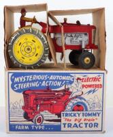 Louis Marx & Co Ltd Swansea Electric Powered Farm Type Tricky Tommy “The Big Brain” Tractor