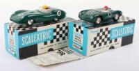 Two Vintage Boxed Scalextric slot cars Lister Jaguar & Porsche