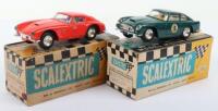 Two Vintage Boxed Scalextric slot cars Aston Martin & Ferrari GT