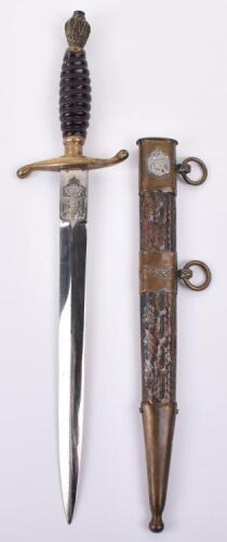 Axis Forces Yugoslavian Army Officers Dress Dagger