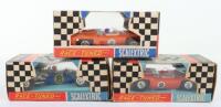 Three Boxed Scalextric Vintage Racing Cars