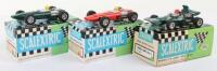 Three Boxed Spanish Scalextric Vintage F1 Racing Cars