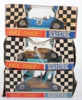 Three Boxed Scalextric Vintage Racing Cars