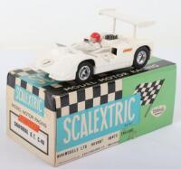 Boxed Race Tuned Spanish Scalextric Vintage C-40 Chaparral G.T. Slot Racing Car