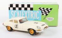 Spanish Scalextric Vintage G.T. Jaguar E Type Slot Racing Car