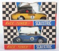 Two Boxed Scalextric Vintage slot cars