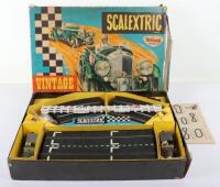 Scalextric Vintage Bentley Motor Racing Set