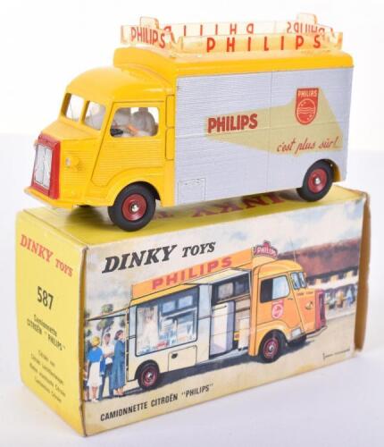 French Dinky 587 Citroen H Display van ‘PHILLIPS