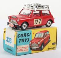 Corgi Toys 339 Monte Carlo 1967 Winner B.M.C Mini Cooper S