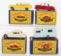 Four Matchbox Moko Lesney Regular Wheel models