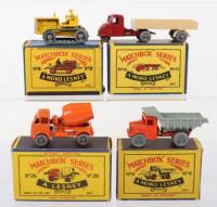 Four Matchbox Moko Lesney Regular Wheel models