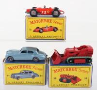 Three Matchbox Lesney Regular Wheel models