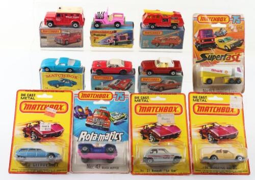 Quantity of Boxed Matchbox Superfast models