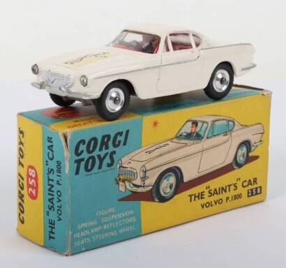 Corgi Toys 258 The “Saints” Car Volvo P.1800