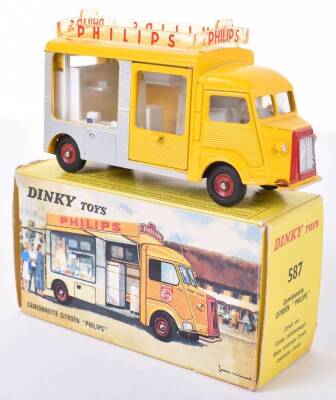 French Dinky 587 Citroen H Display van ‘PHILLIPS - 3