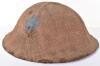 Rare Early 1st Pattern British Steel Combat Helmet with its Original Trench Cover - 2