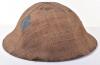 Rare Early 1st Pattern British Steel Combat Helmet with its Original Trench Cover - 4