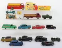 A Quantity of Playworn Dinky Toys