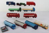 Repainted Dinky toys