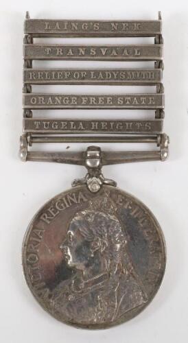 Boer War Queens South Africa Medal 1st Cameron Highlanders