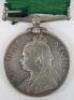 Victorian Volunteer Forces Long Service Medal 4th Volunteer Battalion Manchester Regiment - 2