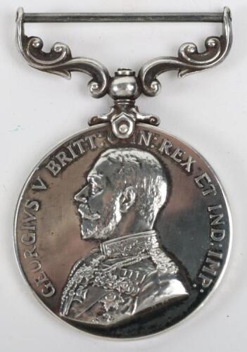 George V Military Medal (M.M) Royal Air Force, Awarded Whilst Attached to the 136th Heavy Battery Royal Garrison Artillery in 1918