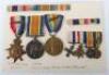 A Superb Royal Sussex Regiment Battle of the Somme Military Cross Medal Group of Four Awarded for the Regiment’s Attack on Ovillers on the 7th July 1916 - 2