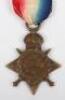 Great War 1914 Star Medal Grenadier Guards Wounded at Neuve Chappelle on 12th March 1915 During VC Action