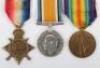 1914-15 Star Medal Trio Royal Field Artillery