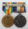 WW1 Medal Pair 13th (Kensington) Battalion London Regiment - 2