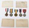 An Interesting Long Service Medal Group of 5, Served on HMS Indomitable During the Battle of Jutland 1916 - 2