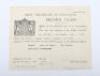 Outstanding Medals, Insignia and Paperwork Archive of Signalman Robert W Chapman Royal Signals Attached 1st SAS Brigade, Late Kings Own Royal Regiment, Captured After S.O.E Operation Disclaim in Occupied Yugoslavia, Multiple Escape Attempts from Captivity - 46