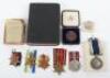 An Interesting WW2 Naval Long Service Medal Group of 6 to Petty Officer Frederick Smith Who Was Mentioned in Despatches Twice, Forfeited his Long Service Medal (later restored) and was Interned by the Vichy French Forces in North Africa