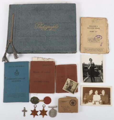 WW2 Medal Group of 3 Attributed to Private John Lee of the Black Watch Who Unbeknown to him at the time Shared a Cup of Tea and his Supper with Heinrich Himmler