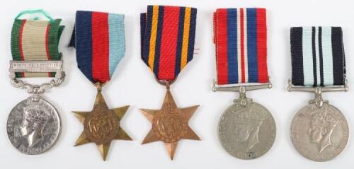 * Medal Group of 4 for Service in the Indian Army Prior to and During WW2