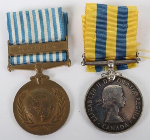 * Canadian Korean War Medal Pair