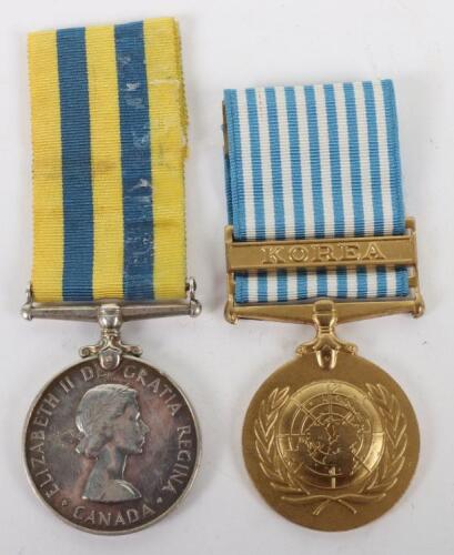 * Canadian Korean War Medal Pair