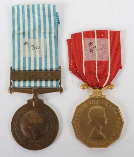 * Pair of Canadian Service Medals