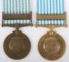 * Pair of Canadian Issue United Nations Korea Medals - 2