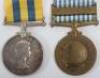 * Canadian Korean War Medal Pair - 2