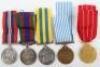 * Group of 5 Medals for Service in the Canadian Armed Forces from WW2 Through to the Korean War - 3