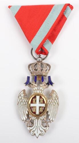 Cased Serbian Order of the White Eagle