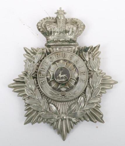Victorian Bedfordshire Volunteer Battalion Other Ranks Helmet Plate