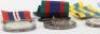 * Group of 5 Medals for Service in the Canadian Armed Forces from WW2 Through to the Korean War - 6