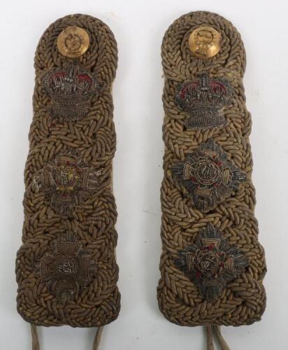 Victorian 6th Dragoon Guards Colonels Full Dress Shoulder Straps