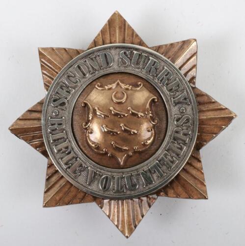 Second Surrey Rifle Volunteers Glengarry Badge